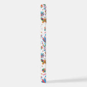 メキシコのオトミスタイルブライトパターン iPhoneケース (右側面)