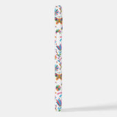 メキシコのオトミスタイルブライトパターン iPhoneケース (右側面)