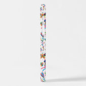 メキシコのオトミスタイルブライトパターン iPhoneケース (左側面)