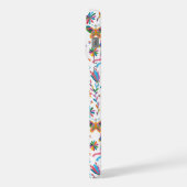 メキシコのオトミスタイルブライトパターン iPhoneケース (左側面)