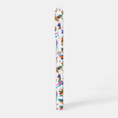 メキシコのオトミスタイルブライトパターン iPhone 16ケース (左側面)