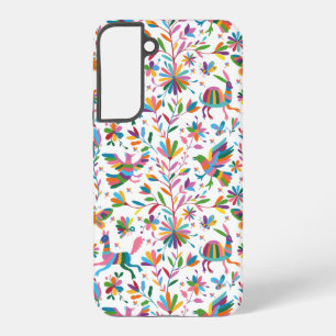 メキシコのオトミスタイルブライトパターン SAMSUNG GALAXY S22+ケース