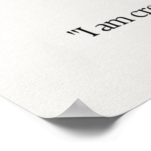 メキシコのオパール宝石の結晶意味カード ポスター (角)