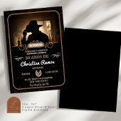 メキシコのカウボーイ大人誕生日 招待状