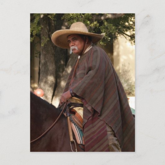 メキシコのカウボーイ葉書 ポストカード (正面)