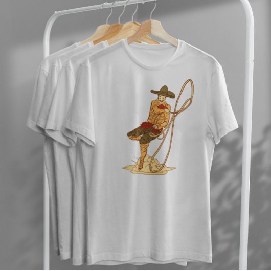 メキシコのカウボーイ Tシャツ