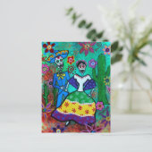 メキシコのカップル踊り ポストカード (スタンド正面)