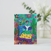 メキシコのカップル踊り ポストカード (スタンド正面)