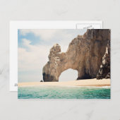 メキシコのカボサンルーカスのアーチ ポストカード (正面/裏面)