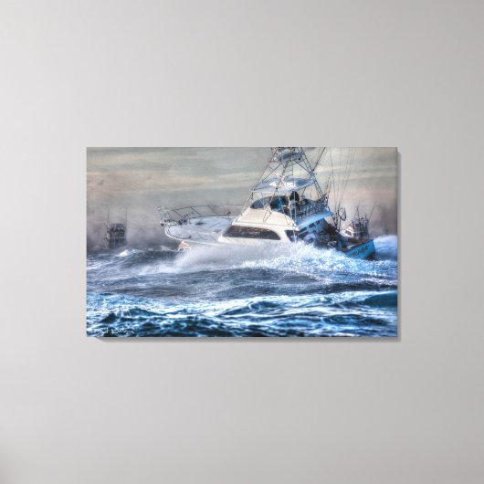 メキシコのカボ・サン・ルーカス「ショットガン・スタート」 キャンバスプリント (正面)