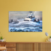 メキシコのカボ・サン・ルーカス「ショットガン・スタート」 キャンバスプリント (インサイチュ (リビング))