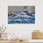 メキシコのカボ・サン・ルーカス「ショットガン・スタート」 ポスター (キッチン)