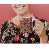 メキシコのカラフルパターンDia de los Muertos ツートーンマグカップ