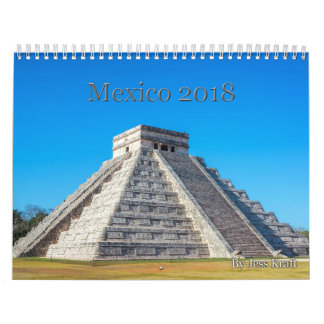メキシコのカレンダー2018年 カレンダー