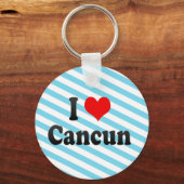 メキシコのカンクンが大好き キーホルダー (正面)
