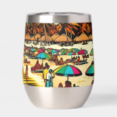 メキシコのカンクンでポップ・アートのArt Vibe (背面)