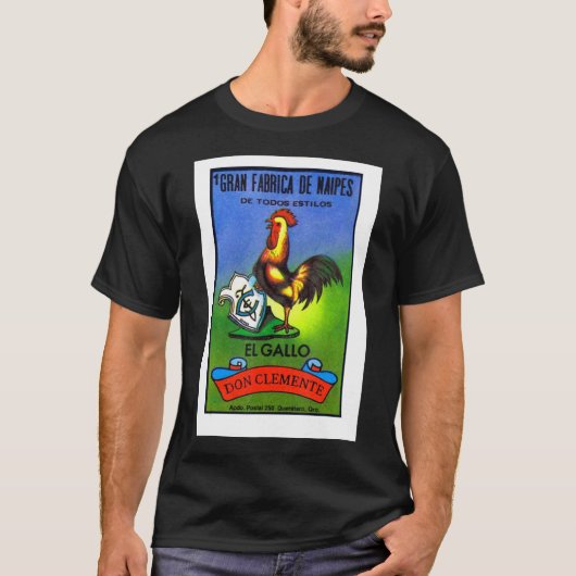 メキシコのカードゲームメキシコ文化 Tシャツ (正面)