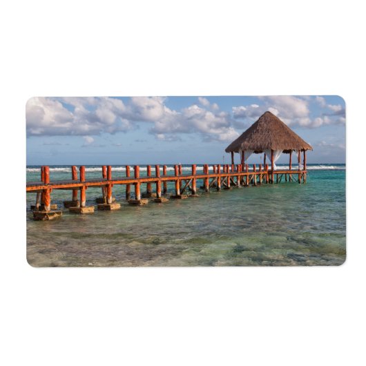 メキシコのガゼボ ラベル (正面)