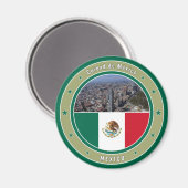 メキシコのキューダド マグネット (正面/裏面)