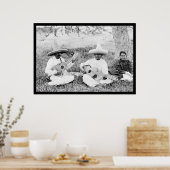 メキシコのギタープレーヤー1904 ポスター (キッチン)