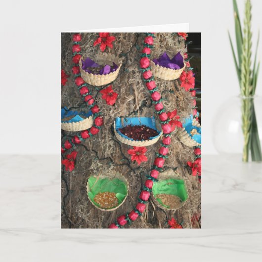 メキシコのクリスマス シーズンカード (正面)