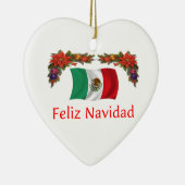 メキシコのクリスマス セラミックオーナメント (右)