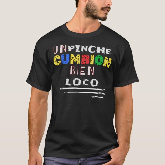 メキシコのクンビオン・クンビア Tシャツ (正面)