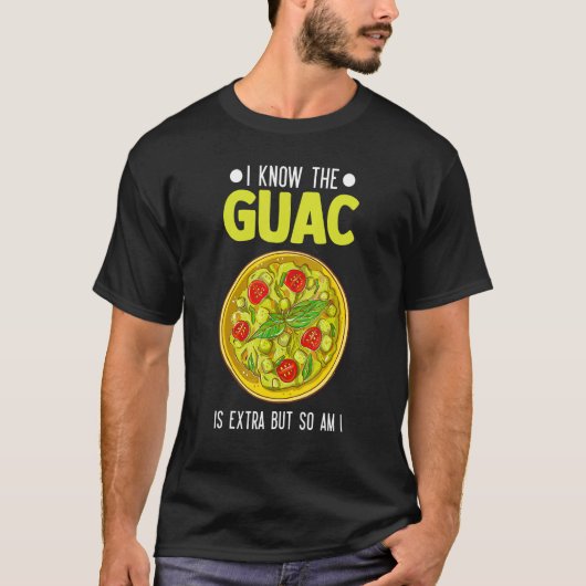 メキシコのグアカモールアボカドシンコデマヨ Tシャツ (正面)