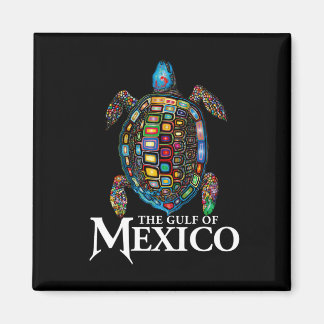 メキシコのグラフィック海の亀の湾は決してアリで忘れあらない マグネット