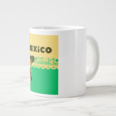 メキシコのコーヒーサンプルマグ ジャンボコーヒーマグカップ (正面右)