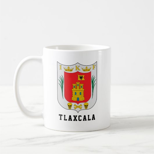 メキシコのコーヒーマグ、トラスカラのコート コーヒーマグカップ (左)
