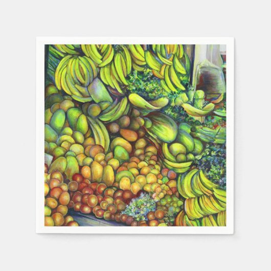 メキシコのサイド・ポケットに入った上品で甘い スタンダードカクテルナプキン (正面)