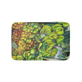 メキシコのサイド・ポケットに入った上品で甘い バスマット (正面)