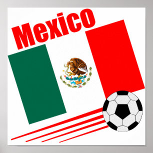 メキシコのサッカーチーム ポスター
