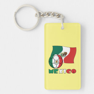 メキシコのサッカーボール キーホルダー