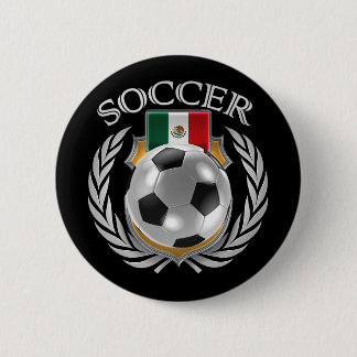 メキシコのサッカー2016ファンのギア 缶バッジ