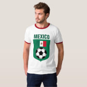 メキシコのサッカー Tシャツ (正面フル)