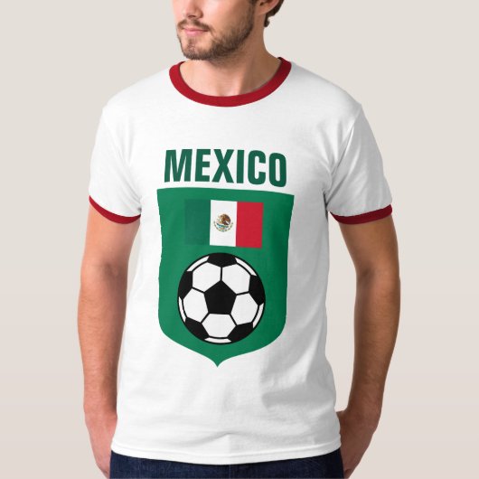 メキシコのサッカー Tシャツ (正面)