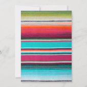 メキシコのサプライズ誕生日パーティーへの招待 招待状 (裏面)