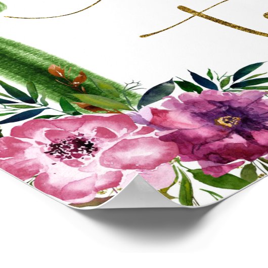 メキシコのサボテンが必要なのは愛とタコスのサイン ポスター (角)