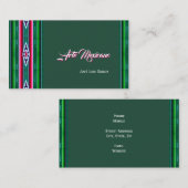 メキシコのサラープパターン 名刺 (正面/裏面)