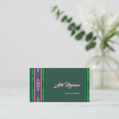 メキシコのサラープパターン 名刺 (スタンド正面)