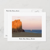 メキシコのサンセットセイル ポストカード (正面/裏面)