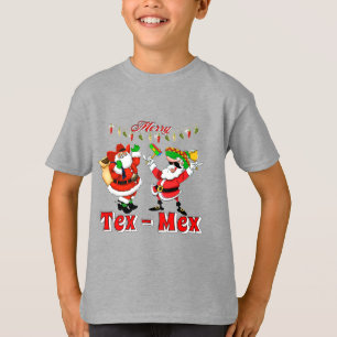 メキシコのサンタカウボーイメリーサンタテックス – MEX Tシャツ