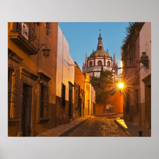 メキシコのサン・ミゲル・デ・アレンデ。クレジット:ナンシー ポスター (正面)