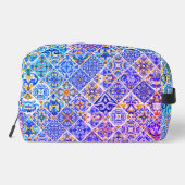 メキシコのシシ地中海のリアン紫の青瓦 ドップキット (裏面)