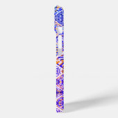 メキシコのシシ地中海のリアン紫の青瓦 Case-Mate iPhoneケース (裏面 / 左)