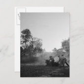 メキシコのシャルロス・ブルファイターズのグループが展開する ポストカード (正面/裏面)