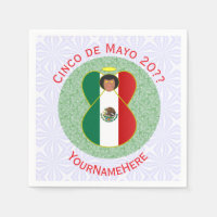 メキシコのシンコ・デ・マヨエンジェルパーソナライズ