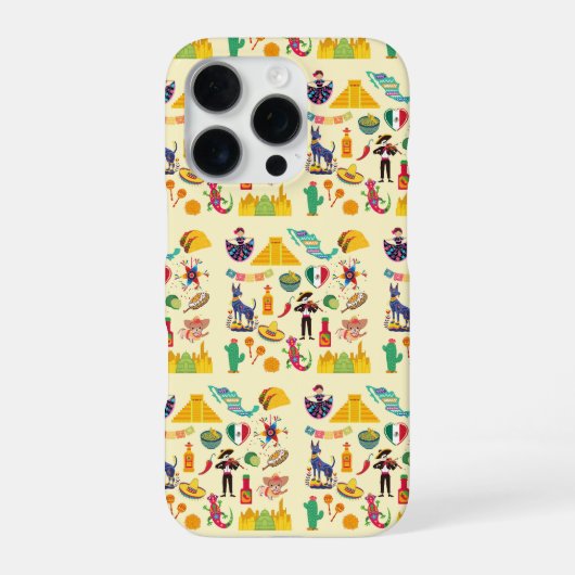 メキシコのシンボル iPhoneケース (裏面)